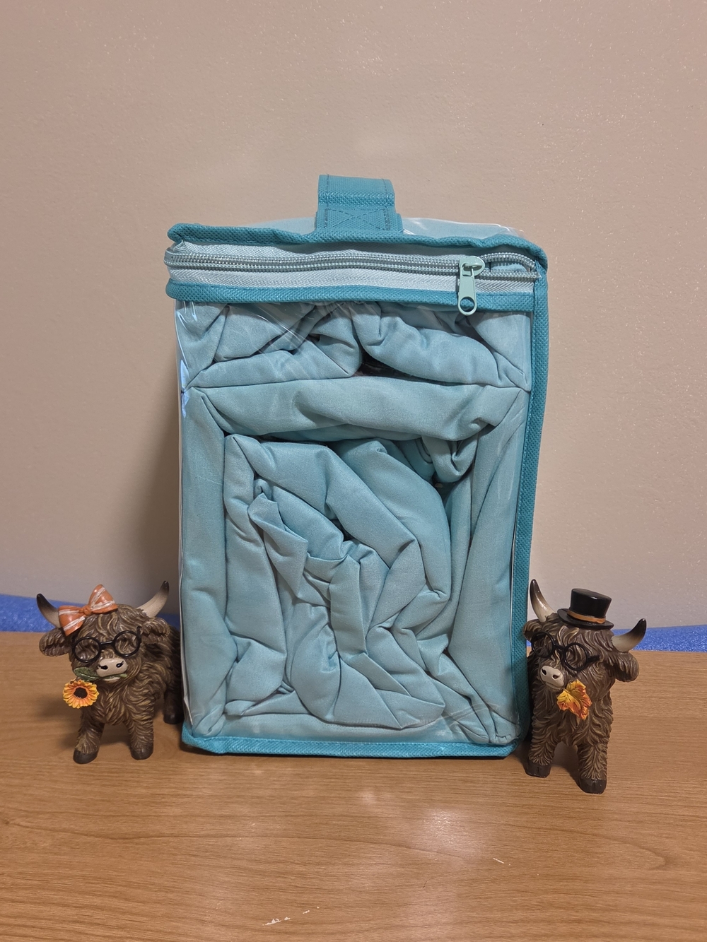 Bamboo Queen Sheet Set - Teal - Picture 2 of 3